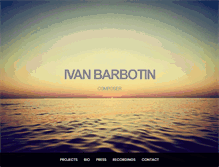 Tablet Screenshot of barbotin.com